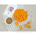 Cheese Flavoured Rings Crispy Snack Puffed Food